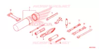 GEREEDSCHAP/ACCUVAK voor Honda FOURTRAX 420 RANCHER 2X4 BASE 2015