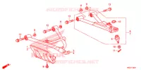 VOOR ARM voor Honda FOURTRAX 420 RANCHER 2X4 BASE 2015