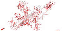UITLAATDEMPER(2) voor Honda VFR 800 F 2014