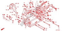 FRAME CHASSIS (VT750CS/C2B/C2S/C) voor Honda SHADOW VT 750 SPIRIT B 2015