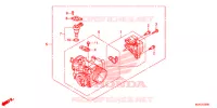 GAS HUIS voor Honda VT 750 S 2014