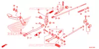 PEDAAL (VT750S) voor Honda VT 750 S 2014