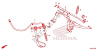 HOOFD STANDAARD/REMPEDAAL voor Honda PCX 125 2015