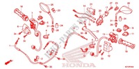 HENDEL HEFBOOM/SCHAKELAAR/KABEL(1) voor Honda PCX 150 2012