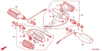 KNIPPERLICHT(2) voor Honda XR 125 L Electric start + Kick start 2011