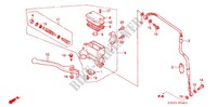 VOOR REM HOOFD CILINDER voor Honda XR 125 L Electric start + Kick start 2011