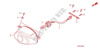 ACHTERLICHT(2) voor Honda CBF 125 2014