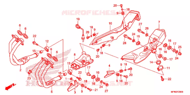 UITLAATDEMPER(2) Honda MOTO 1000 CB 2015  CB1000RF
