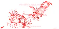 FRAME CHASSIS voor Honda CB 500 F 2015