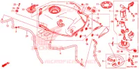 BRANDSTOF TANK/BRANDSTOF POMP voor Honda CB 500 X 2015