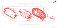 COMBINATIEMETER voor Honda CB 500 X 2015