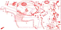 BRANDSTOF TANK/BRANDSTOF POMP voor Honda CB 500 X 2015