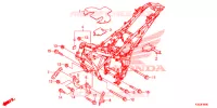 FRAME CHASSIS voor Honda CBR 250 R 2015