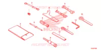 GEREEDSCHAP/ACCUVAK voor Honda CBR 250 R 2015
