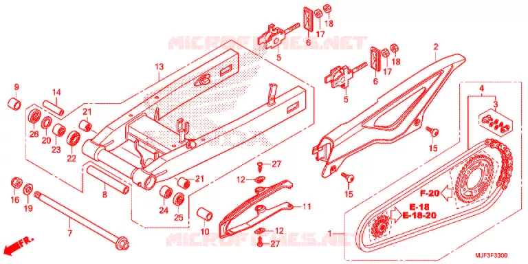 ZWAAI-ARM/KETTINGKAST Honda MOTO 700 CTX 2015  CTX700DF