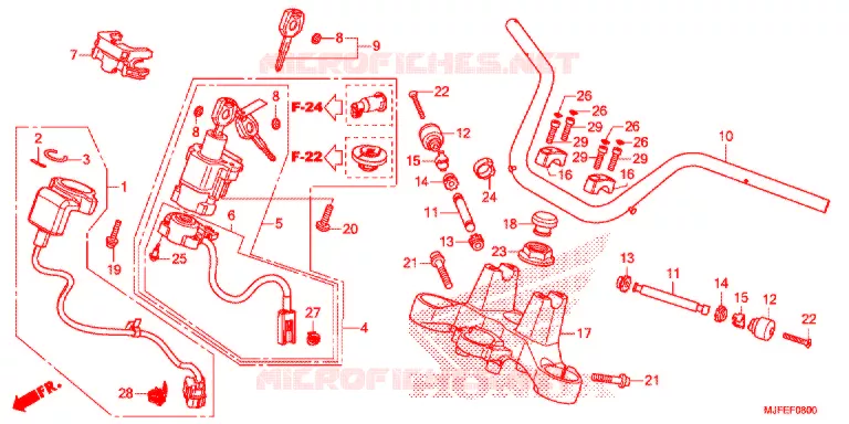 HENDEL PIJP/BOVENSTE BRUG (2) Honda MOTO 700 CTX 2015  CTX700NAF