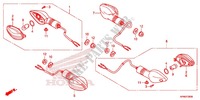 KNIPPERLICHT(2) voor Honda CB 125 F 2015