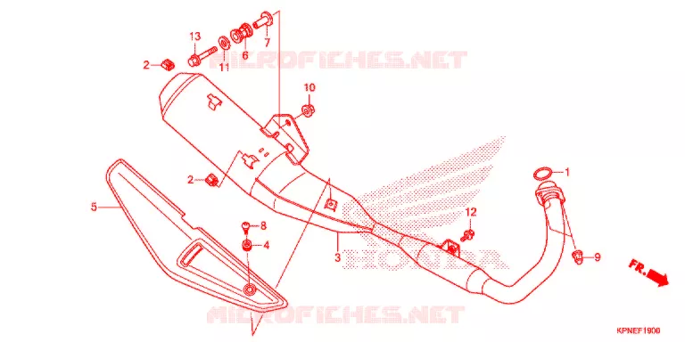 UITLAATDEMPER(2) Honda MOTO 125 CB 2015  GLR1252WHF