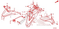 ACHTERSPATBORD / KENTEKEN VERLICHTING voor Honda FORZA 125 ABS 2016