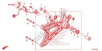 ZWAAI ARM/KETTINGKAST voor Honda FORZA 125 ABS 2015