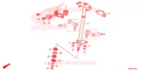 STURING AS voor Honda TRX 250 FOURTRAX RECON Standard 2014