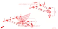 VOOR ARM voor Honda TRX 250 FOURTRAX RECON Standard 2014