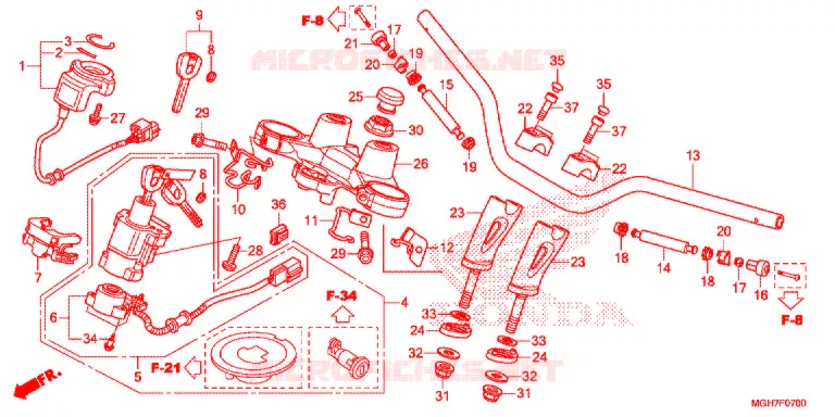 HENDEL PIJP/BOVENSTE BRUG (2) Honda MOTO 1200 CROSSTOURER 2015  VFR1200XLF