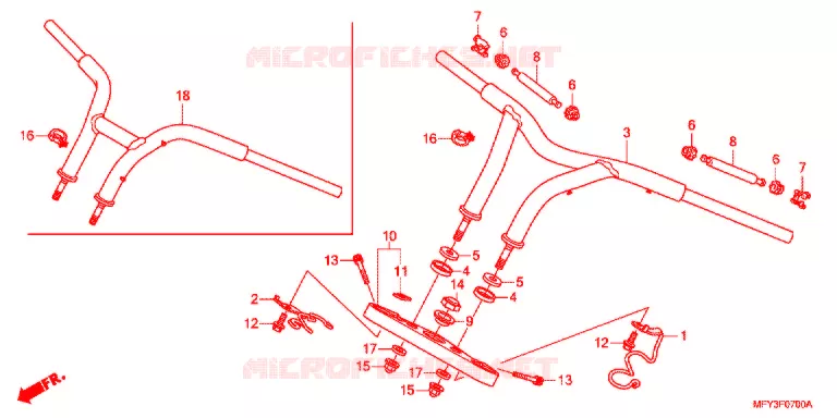 HENDEL PIJP/BOVENSTE BRUG (2) Honda MOTO 1300 VT 2012  VT1300CRAC