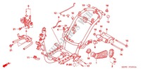 FRAME CHASSIS voor Honda SCV 100 LEAD 2004