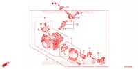 GAS HUIS voor Honda CBR 125 REPSOL 2013