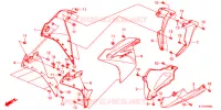 ONDER KAP  voor Honda CBR 125 REPSOL 2013