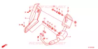 UITLAATDEMPER(2) voor Honda CBR 125 REPSOL 2013