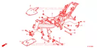 FRAME CHASSIS voor Honda CBR 125 REPSOL 2013