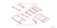 GEREEDSCHAP/ACCUVAK voor Honda CBR 125 REPSOL 2013