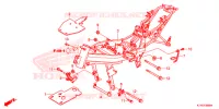 FRAME CHASSIS voor Honda CBR 125 WHITE 2014