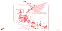 GAS HUIS voor Honda CBR 125 WHITE 2014