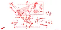 HENDEL PIJP/BOVENSTE BRUG (2) voor Honda CBR 125 WHITE 2014