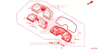 COMBINATIEMETER voor Honda CB 650 F ABS TRICOLOR 2014