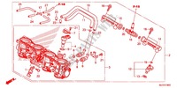 GAS HUIS voor Honda CB 650 F ABS TRICOLOR 2014