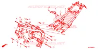 FRAME CHASSIS voor Honda CBR 500 R 2014