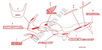 EMBLEEM/STREEP (CB1300SA 3ED,3F,8E) voor Honda CB 1300 ABS FAIRING 2010
