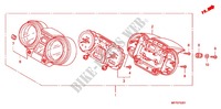 COMBINATIEMETER (CB1300SA) voor Honda CB 1300 ABS, TETE DE FOURCHE 2011