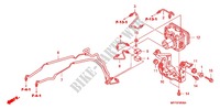 VOORREM HOOFDCILINDER/ABS MODULATOR voor Honda CB 1300 SUPER FOUR BLANC 2009