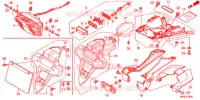 ACHTERLICHT(2) voor Honda CBR 1000 RR TRICOLOR 2015
