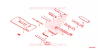 GEREEDSCHAP/ACCUVAK voor Honda CBR 1000 RR TRICOLOR 2015