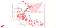 GAS HUIS voor Honda CBR 125 REPSOL 2015