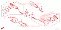 KNIPPERLICHT(2) voor Honda CBR 125 REPSOL 2015