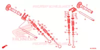 NOKKENAS/KLEP voor Honda CBR 500 R ABS TRICOLOR 2015