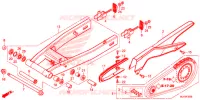 ZWAAI ARM/KETTINGKAST voor Honda CBR 500 R ABS 2015