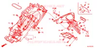 ACHTER STROOMLIJNKAP voor Honda CBR 500 R ABS 2015